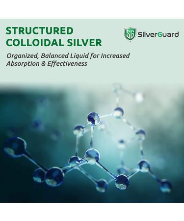 Premium SilverGuard Enhanced Colloidal Silver Liquid 30ppm Immune Support - 32 oz (16 oz 2 Pack) - Buy Online on GoSupps.com