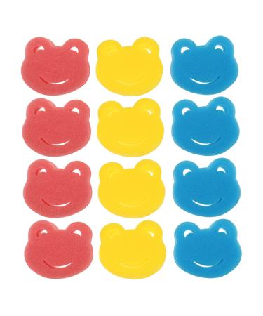 12pcs Baby Bath Sponge Facial Sponges Body Sponge Body Wash Soft Bath Sponge Body Sponges Shower Pouf Sponge Baby Bath Supplies Cartoon Bath Sponge Cartoon Shower Sponge