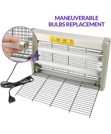 Buy 2-Pack 10W Replacement Lamps for Fly Destroyers & Mosquito Zappers - 20W Insect Killer Compatibility - Effective Mosquito Lamp Replacement - Buy Online on GoSupps.com
