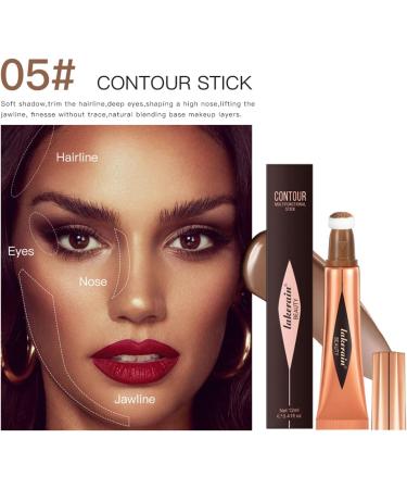 Women Liquid Smooth Moisturizing Contouring Highlighter Face Beauty Wand Foundation-Cosmetics Profession Makeup Face Brightening-Anti-Aging Blush-serum for Glowing Skin Sensitive-Skin Cream 01 - Buy Online on GoSupps.com