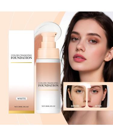 Color-Changing Foundation | Face Foundation | Nourishing and Radiant Moisturizing Cream 30ml for Everyday Use Events and Studio Use - Buy Online on GoSupps.com