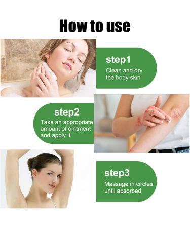 Herbal Eczema Ointment - 3 Pieces for Itch Relief Redness Reduction & Moisturizing | Fast Absorbing Herbal Extracts - Buy Online on GoSupps.com