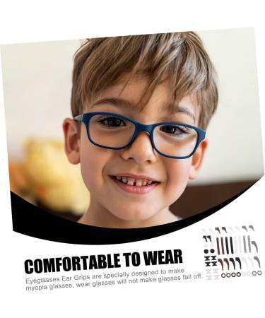 Osaladi Glasses Hangers Set - Portable Anti-Slip Holders & Slip-Free Ear Hooks for Glasses - Pebble Gel Nasal Pads for Comfortable Wear - Buy Online on GoSupps.com
