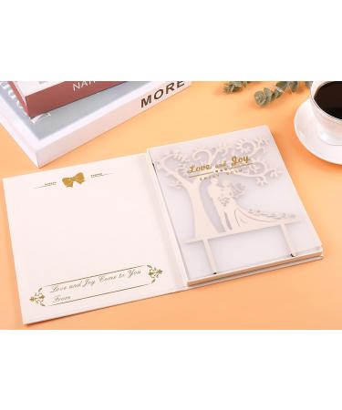 LOVENJOY Silhouette Wedding Cake Topper Bride and Groom with Love Birds Gift Boxed - Buy Online on GoSupps.com