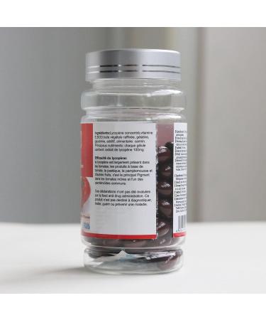 Wins Town Lycopene Softgel Capsule 500mg Super Vegetable Tomato Supplement Extract Supports Heart Prostate & Skin Health 100 Count - Buy Online on GoSupps.com