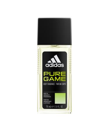 adidas Pure Game Body Fragrance for Men, 2.5 fl oz