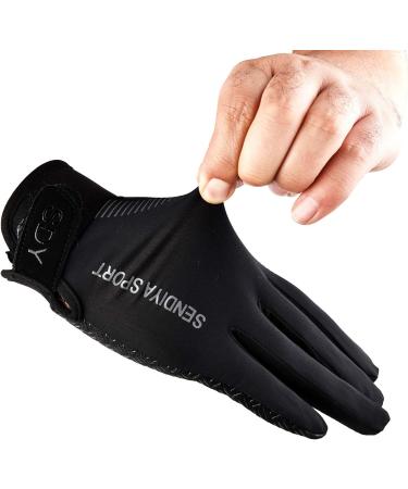 YHT Full Palm Protection Workout Gloves - Extra Grip for Weightlifting, Training, Fitness - Men & Women - Black Large - Buy Online on GoSupps.com