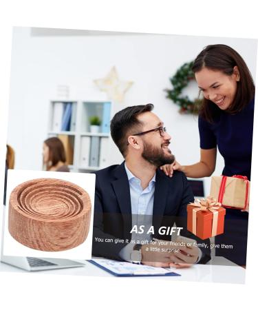 Healeved 2 Pcs Essential Oil Diffuser Portable Humidifiers Mini Perfume Diffusers for Air Diffuser Rosewood As Shownx2pcs 4.7x4.7cmx2pcs - Buy Online on GoSupps.com