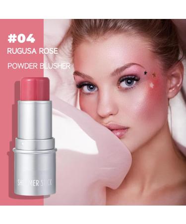 3Pcs Highlighting and Finishing Stick Set Includes blush contour and highlighter stick for a Flawless & Natural Glow For Nose Cheeks and Chin - Long-Lasting Easy Application (Set B 23G/Pc) Set B 7.67 g (Pack of 3) - Buy Online on GoSupps.com