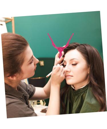 Angoily 3 Pcs Eyebrow Template Eyebrow Ruler Eyebrow Makeup Stencil Template Ruler Portable Protractor - Buy Online on GoSupps.com