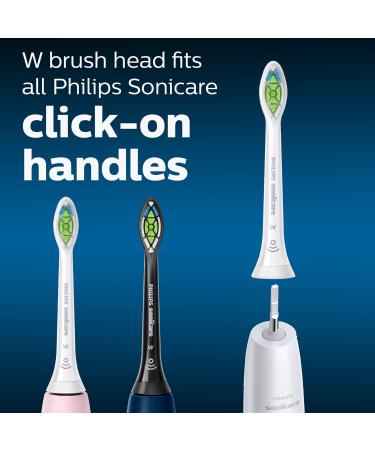 Philips Sonicare DiamondClean Replacement Toothbrush Heads - 2 Pack HX6062/65 Genuine White Brush Heads for Optimal Oral Care - Buy Online on GoSupps.com