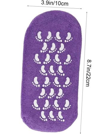 Healeved 4 Pairs Gel Socks Dry Feet Skincare Products for Family for a Friend Moisturizing Socks Foot Care Socks Soft Boots Women's Socks Foot Mask Miss Essential Oil Cotton Yarn - Buy Online on GoSupps.com