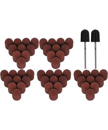 120# Grit Nail Art Sanding Caps Manicure Polishing Grinding Bands Nail Drill Bits Set with Shaft Sanding the Sanding Strip Is Designed with Durabl Tremendous Fabric Sanding Bits Fa - Buy Online on GoSupps.com