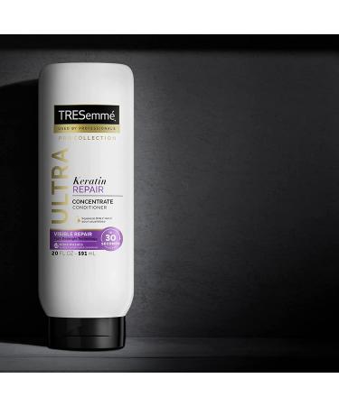 TRESemm Ultra Keratin Repair Concentrate Conditioner - 20 oz - Fast-Detangle Technology - Visible Repair in 30 Seconds - Buy Online on GoSupps.com