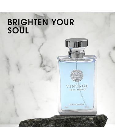 Men's Cologne Vintage Pour Homme Set Wonderful Multi Scent Eau de Toilette Natural Spray Men's Perfume For all Day Used 100ML Each Bottle(1 PCS) Vintage Pour Homme 3.4 Fl Oz (Pack of 1) - Buy Online on GoSupps.com