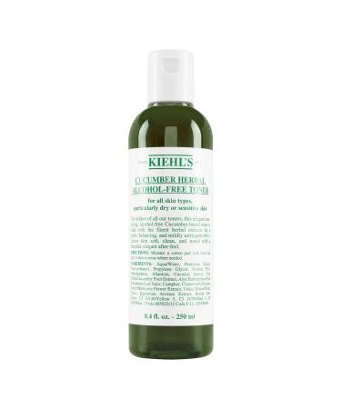 Cucumber Herbal Alcohol-Free Toner (Dry or Sensitive Skin) 250ml/8.4oz