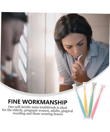 Beaupretty 8-Piece Wangan Hair Toothbrush Set - Micro Nano Deep Cleaning Oral Care Tools in Various Colors - Buy Online on GoSupps.com