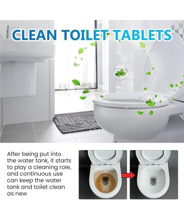 Toilet Cleaner Tablets | Automatic Toilet Bowl Cleaner | Toilet Tablet for Powerful Cleaning Foam Design Cleans Urine Stains for Toilet Cleaning Sink and More - Buy Online on GoSupps.com