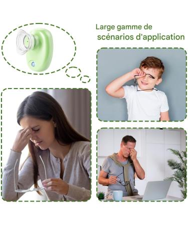 Hydratant Oculaire Dispositif Hydratant Pour Yeux Secs | Hydratant Rechargeable pour Rel chement de la Fatigue Domicile et Soin en Saison S che Vert - Buy Online on GoSupps.com