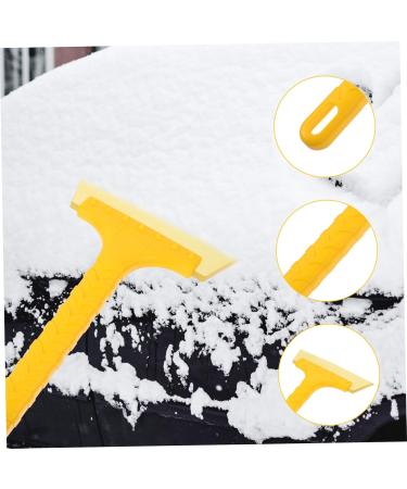 minkissy Japanese Patches for Clothing Snow Windshield Violin Bow Clip Deicer Snow Scraper Trumpet Water Key Screw Ice Scraper Snow Windshield Car Beef Scraping 34.00X16.00X1.50CM Yellow - Buy Online on GoSupps.com