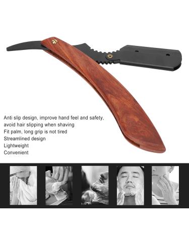 Vintage Straight Edge Razor - Premium Barber Quality Manual Razor for Mustache & Beard Grooming - Buy Online on GoSupps.com