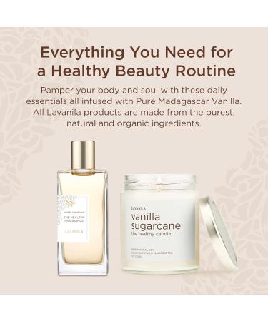 Lavanila Vanilla Sugarcane Scented Perfume for Women 1.7 oz - The Healthy Fragrance Clean and Natural - Buy Online on GoSupps.com