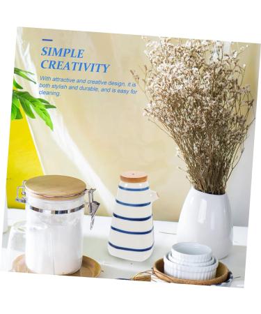 Zerodeko Terrarium Oil Dispenser 6pcs Kitchen Sauce Bottle Liquid White Soy Sauce Vinegar Olive Oil Dispenser Salad Dressing Container 13X7.5X4.3CMx6pcs Whitex6pcs - Buy Online on GoSupps.com