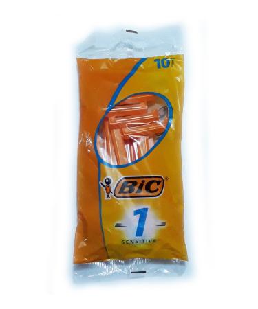 Bic 1 sensitive razor 10 pieces