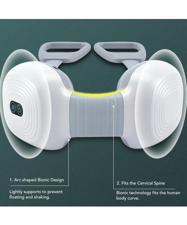 Wireless Shoulder & Back Massager with Heat | Intelligent Kneading Soft Silicone Portable Multi-Purpose Device - Buy Online on GoSupps.com