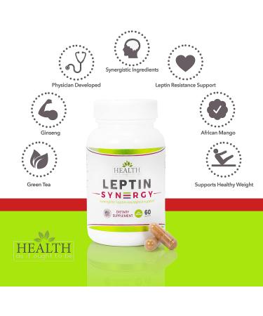 Leptin Syn3rgy (Green Tea African Mango Ginseng) - 60 Capsules Leptin Synergy 60 Capsules - Buy Online on GoSupps.com