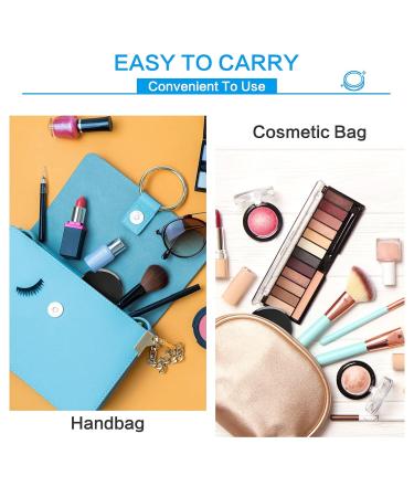 50g Plastic Empty Powder Boxes - 6 Pack Transparent Cosmetic Containers with Removable Sieve Lid - Ideal for Loose Powder Creams & Travel Makeup - Buy Online on GoSupps.com