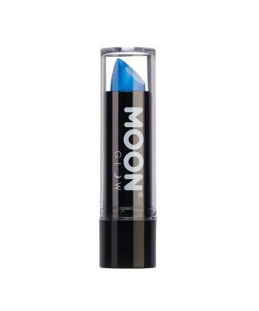 Moon Glow - Blacklight Neon UV Lipstick 0.16oz - Intense Blue   Glows Brightly Under Blacklights/UV Lighting!