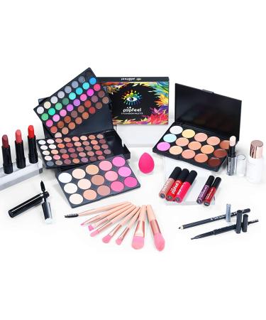 CHSEEO 26PCS Professional Makeup Set & Portable Travel All-in-One Cosmetic Set Eyeshadows Highlighter Lipstick Blush Brushes Compact and Lightweight Design for Girls Women #3*26PCS - Buy Online on GoSupps.com