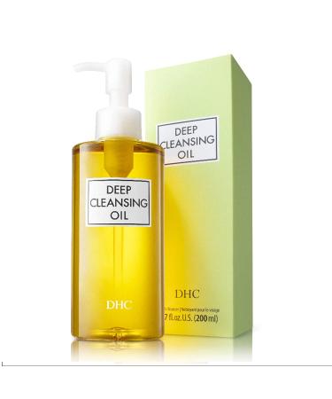 DHC Deep Cleansing Oil - Makeup Remover & Facial Cleanser (6.7 fl. oz.) | Residue-Free, Gentle Cleanser for All Skin Types - Buy Online on GoSupps.com