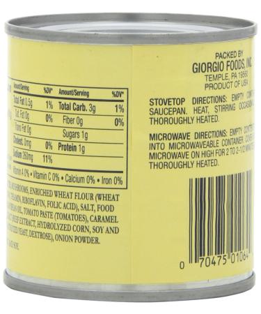 Giorgio Dawn Fresh Mushroom Steak Sauce 6 oz (Pack of 12) - Delicious and Savory Flavor Boost for Grilled Meats - Buy Online on GoSupps.com