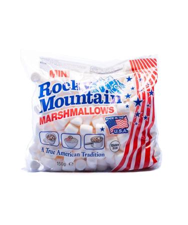 Rocky Mountain Mini Marshmallows - Extra Small Foam Sugar Treats for Grilling Baking & Cooking - 3 x 150g | International Shipping Available - Buy Online on GoSupps.com