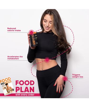 Wow Tea - Slimfit Superfood | Proteinated Meal Replacement | 9 Superfoods for Weight Loss | Hunger Suppressant Powder | 27 Kcal/Serving | 150g Made in EU - Shop Now! - Buy Online on GoSupps.com