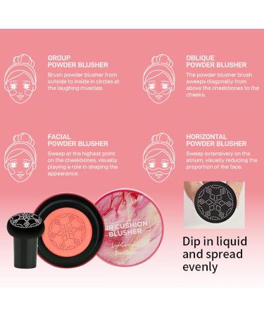 Bexdug Blush Makeup Face Blush Contour Cosmetics Long Lasting Highlighter for Holiday Festive Wedding Night Occasions 03 - Buy Online on GoSupps.com