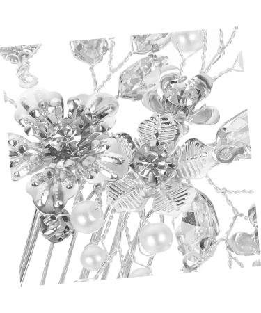 FRCOLOR Bridal Hair Comb Clip Wedding Bridal Hair Comb Hair Accessories for Women Rhinestone Hair Decoration Wedding Hair Accessories The Flowers Bride Rhinestones Iron Sheets - Buy Online on GoSupps.com