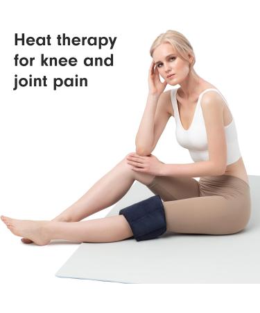 Zhu-Zhu Soothing Neck & Joint Wrap - Microwavable Unscented Wheat Bag Navy Fleece - Microwave Heat Pad Hot Pack - Heat Therapy Pain Relief - Buy Online on GoSupps.com