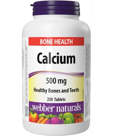 Webber Naturals Calcium Carbonate 250 Tablets + Vitamin C Timed Release 1000 mg 150 Tablets Bundle Calcium Carbonate + Release 1 000 mg - Buy Online on GoSupps.com