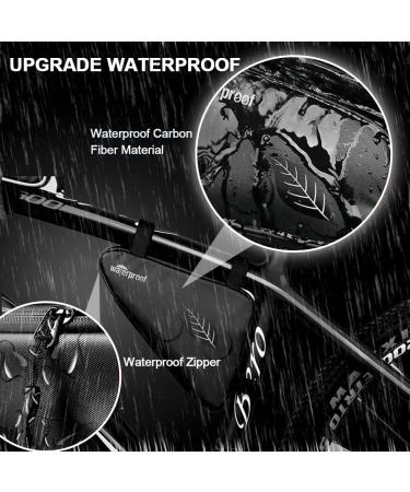 NDAkter Bike Bag - Water-Resistant Triangle Pouch for Phone, Wallet, Keys & Tools | Cycling Accessories for Road Bike MTB Commute - Buy Online on GoSupps.com