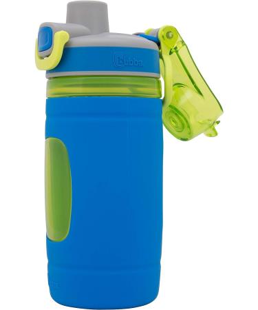 Bubba Flo Kids Water Bottle 16oz | Leak-Proof & Dishwasher Safe | Impact & Stain-Resistant | Azure - Buy Online on GoSupps.com
