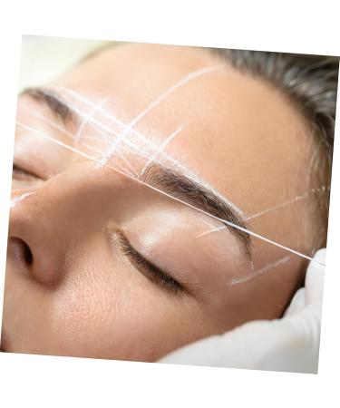 WOONEKY 1 set string Thread Drawing with Line Supply Precise Eyebrow Wooden Marking Beauty Sticks Mapping - Buy Online on GoSupps.com