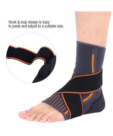 Ankle Support Brace for Women - Compression Breathable Foot Protection & Elasticated Strap for Running - One Size - Buy Online on GoSupps.com
