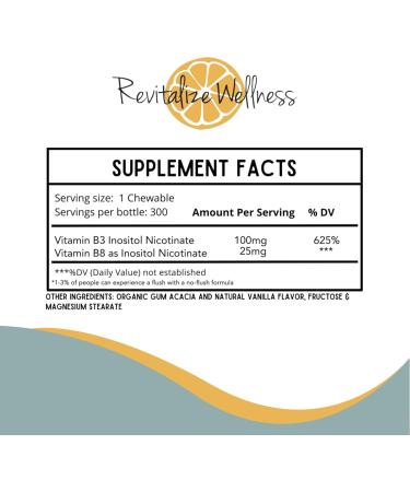 Revitalize Wellness Bundle | Fine Powder Vitamin C 454 Servings and Vitamin B3 Chewables (Vanilla) 300 Servings - Buy Online on GoSupps.com