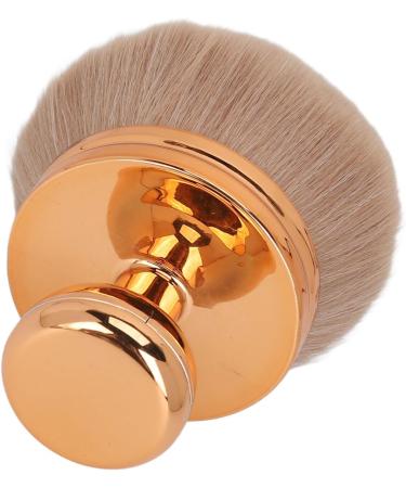 Makeup Brush Compact Electroplated Handle Mushroom Head Skin-Friendly Home Foundation Brush for Dressing Table - Buy Online on GoSupps.com