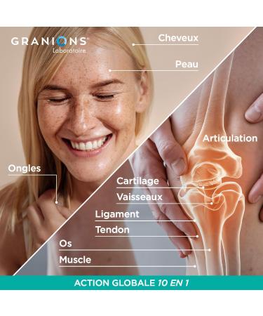 GRANIONS - COLLAGEN MULTI - Marine Collagen Powder - Action 10 in 1-5 Types of Collagen - Marine Collagen + Vitamin C - 20 Clinical Studies - Lemon Flavor Collagen - Collagen Powder 260g - Buy Online on GoSupps.com