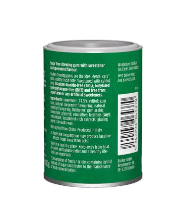 Xucker Sugar-Free Dental Care Chewing Gum Set - Vegan Xylitol Gum with Spearmint & Freshmint for Bad Breath - 2x100g - Buy Online on GoSupps.com