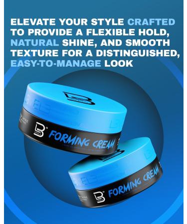 L3 Level 3 Forming Cream | Natural Look Hairstyle | Volume & No Stickiness - International Shipping Available - Buy Online on GoSupps.com